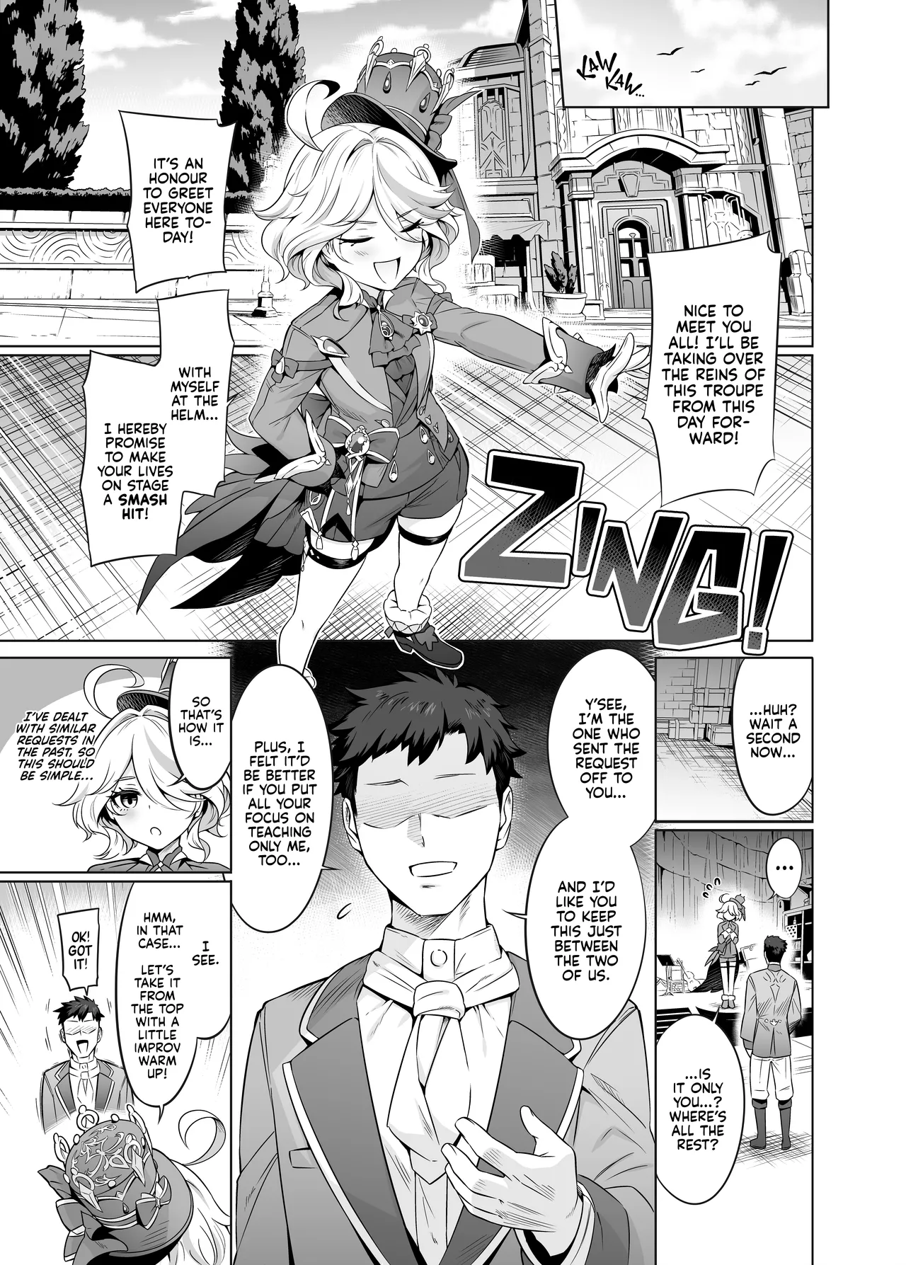 Hentai Manga Comic-Lady Furina, You Feel Me, Right?-Read-4